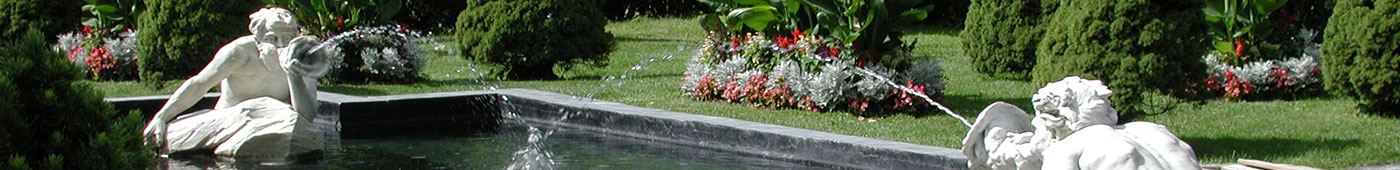 Fountains in Saratoga Springs
